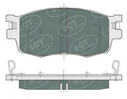 SP379 SCT Колодки тормозные передние