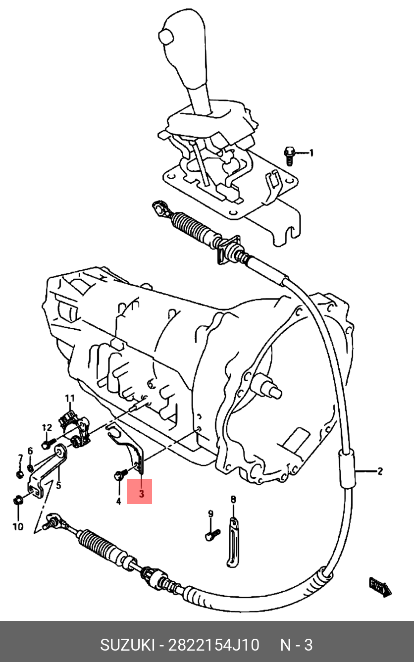 2822154J10 SUZUKI 