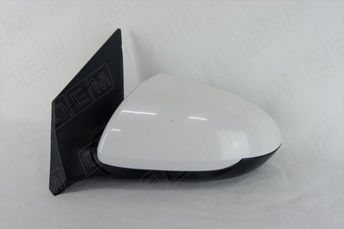 OEM0019ZL O.E.M. Зеркало левое Hyundai Solaris 2 (2017-2022) 5 контактов, без повторителя, белое, с обогревом, с эл. регулировкой