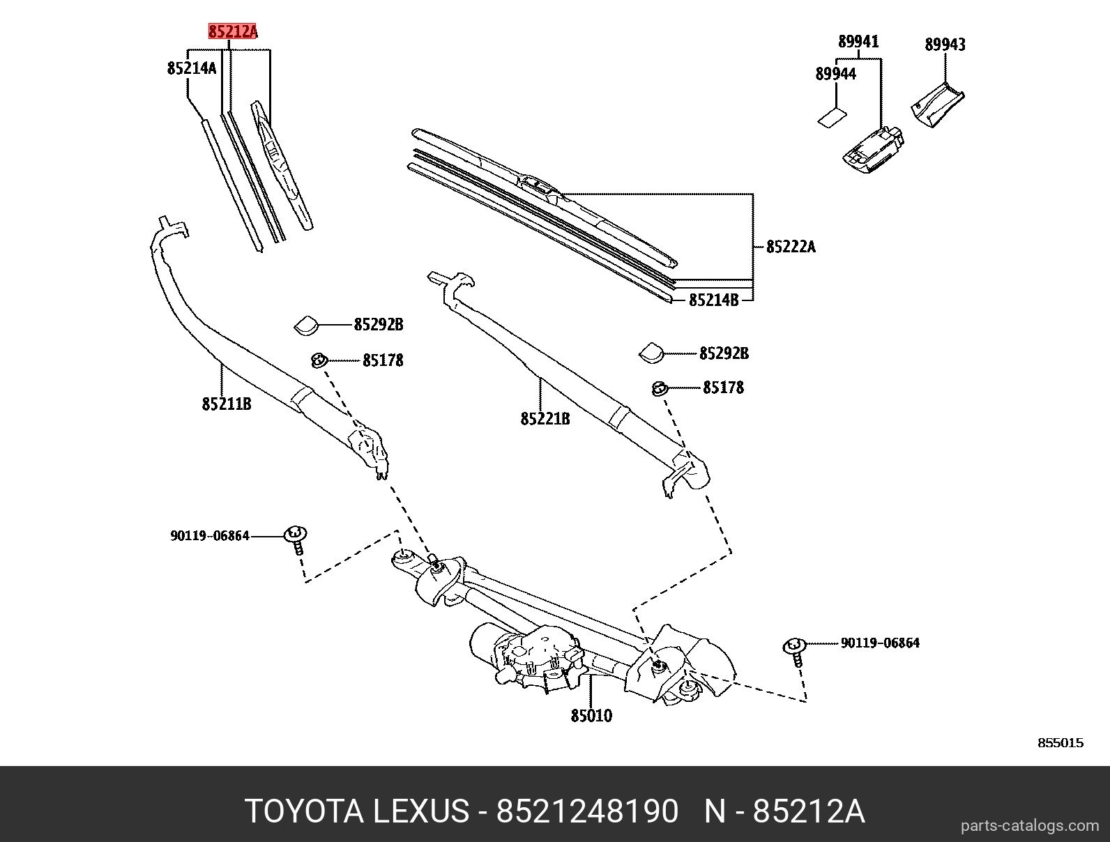 8521248190 TOYOTA Деталь