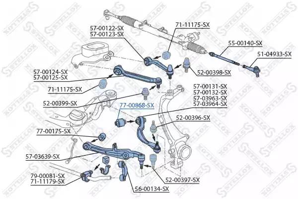 7700868SX STELLOX Подвеска