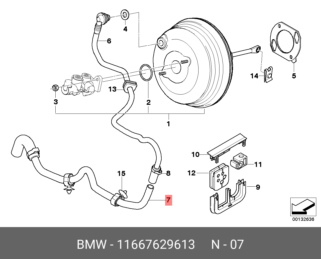 Вакуумный усилитель тормозов 53. Вакуумный усилитель тормозов BMW е70. Клапан вакуумного усилителя тормозов БМВ x5. Вакуумный усилитель БМВ х5 е70. ВУТ трубка с клапаном х5 е70.