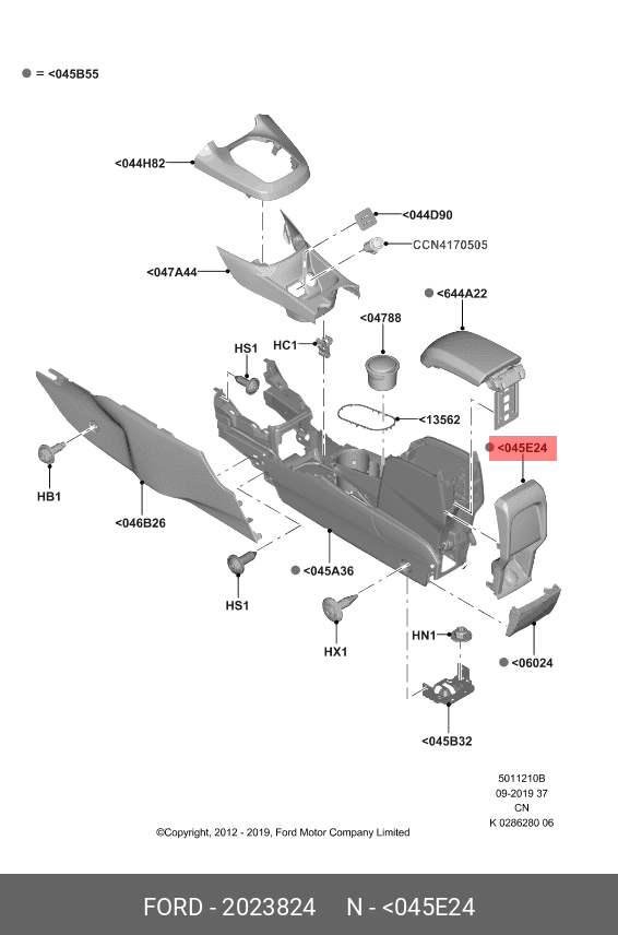 2023824 FORD Деталь