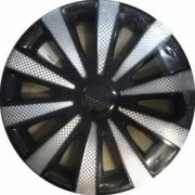 Колпаки декоративные (на пруж.) R-15 Карат Super Black  (к-т 2 шт) STAR S15171