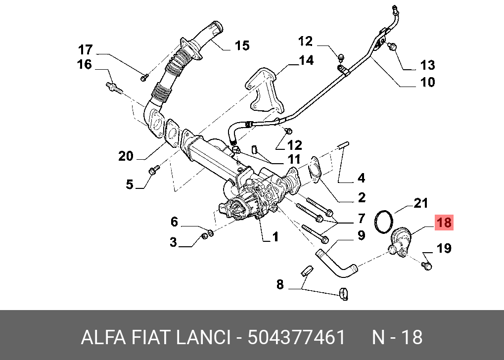 504377461 FIAT/ALFA/LANCIA 