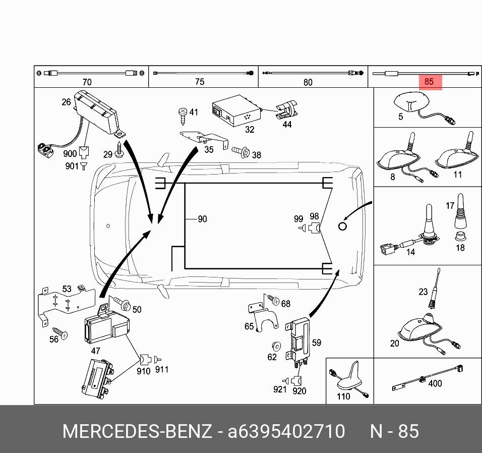 A6395402710 MERCEDES-BENZ жгут электропроводки (АНТЕНН. ПРОВОД ЦЕНТР. БЛОКИР-КИ) A6395402710 MERCEDES-BENZ жгут электропроводки (АНТЕНН. ПРОВОД ЦЕНТР. БЛОКИР-КИ)