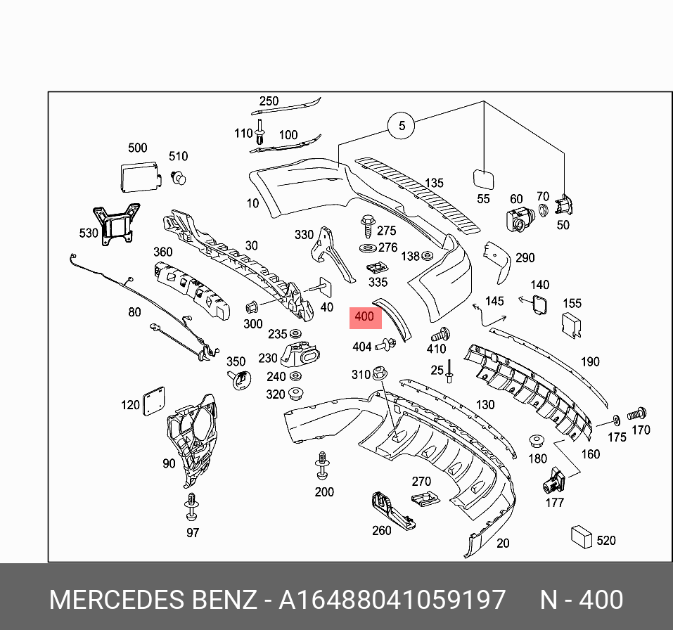 A16488041059197 MERCEDES-BENZ -