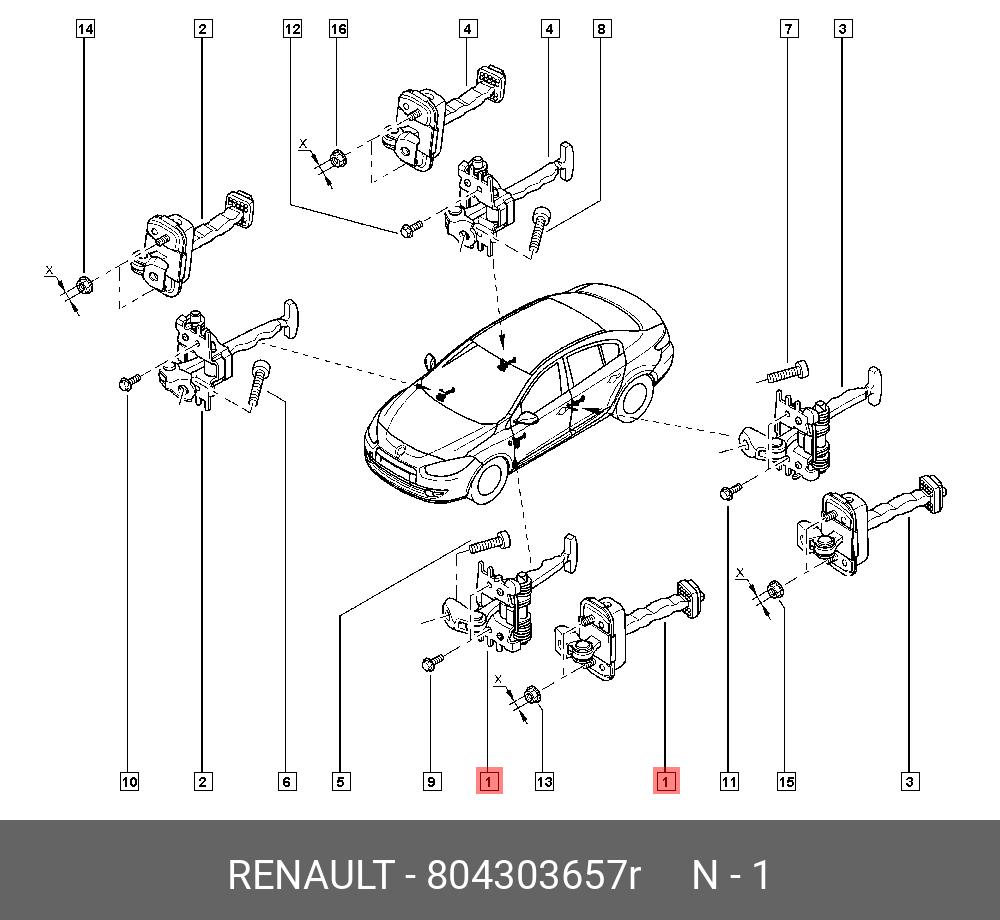 804303657R RENAULT 