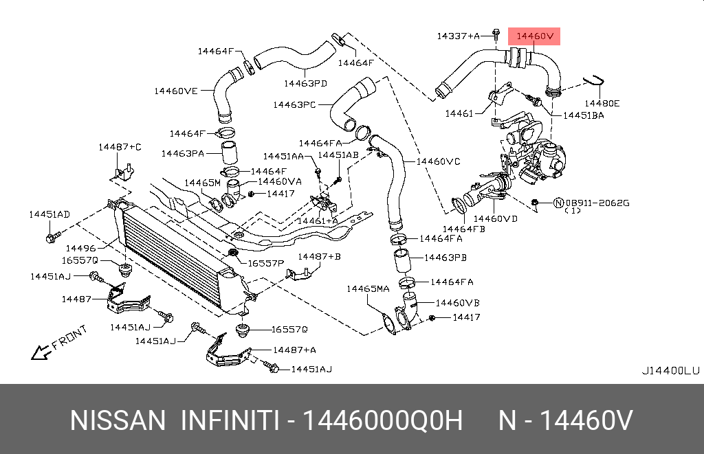 1446000Q0H NISSAN 