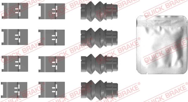 1090110 OJD (QUICK BRAKE) Комплектующие, колодки дискового тормоза