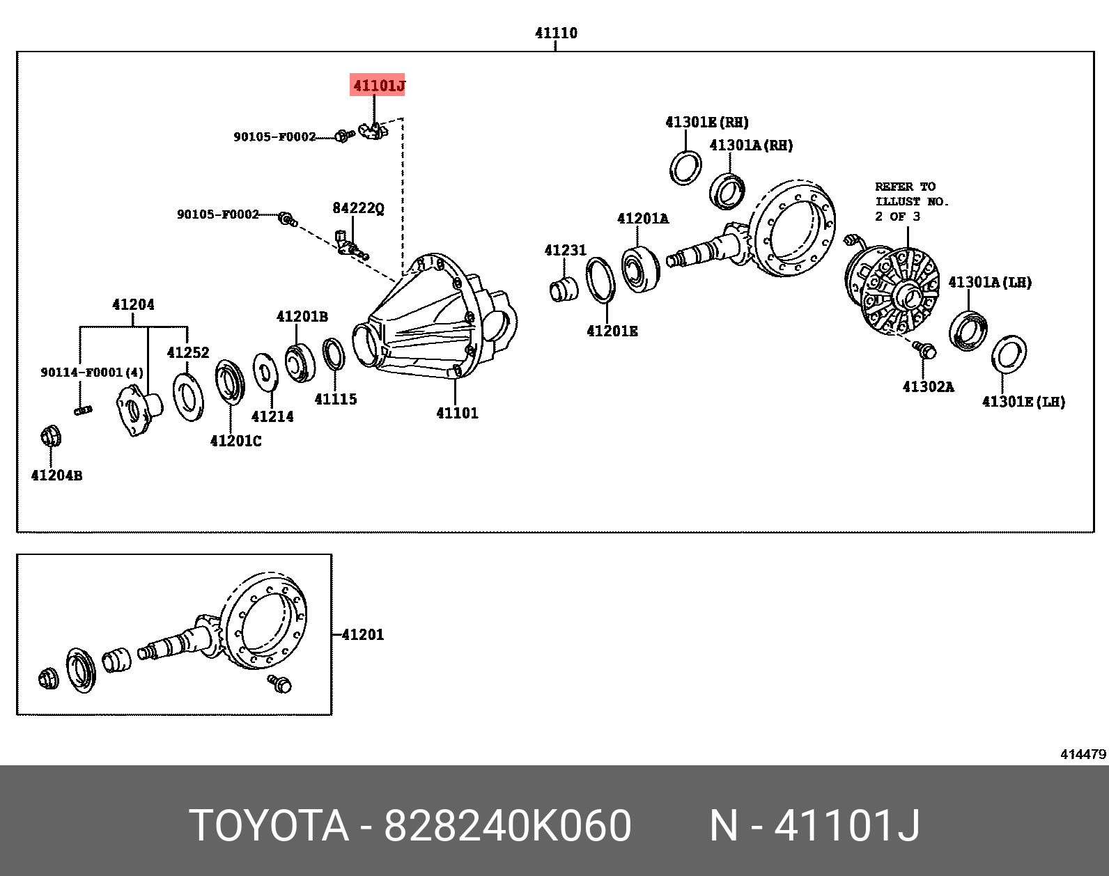 828240K060 TOYOTA 