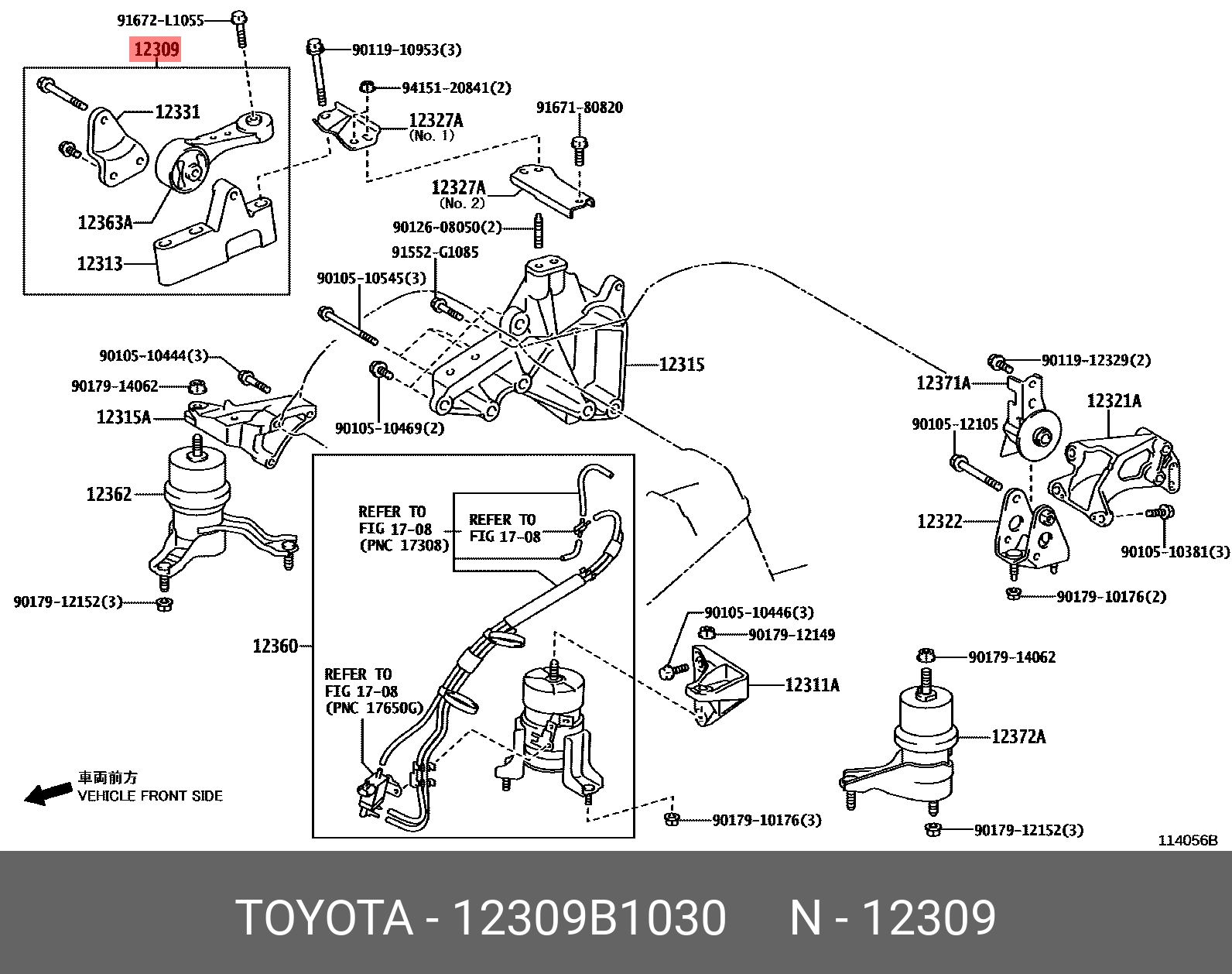 12309B1030 TOYOTA 