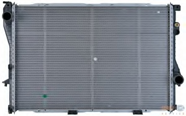 8MK376710301 HELLA Радиатор, охлаждение двигателя