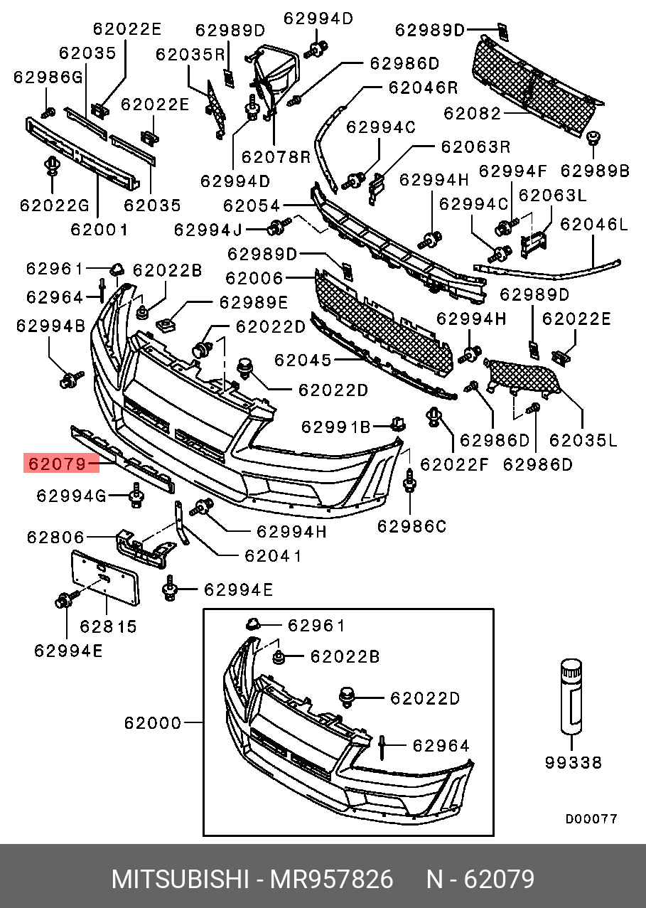 MR957826 MITSUBISHI 