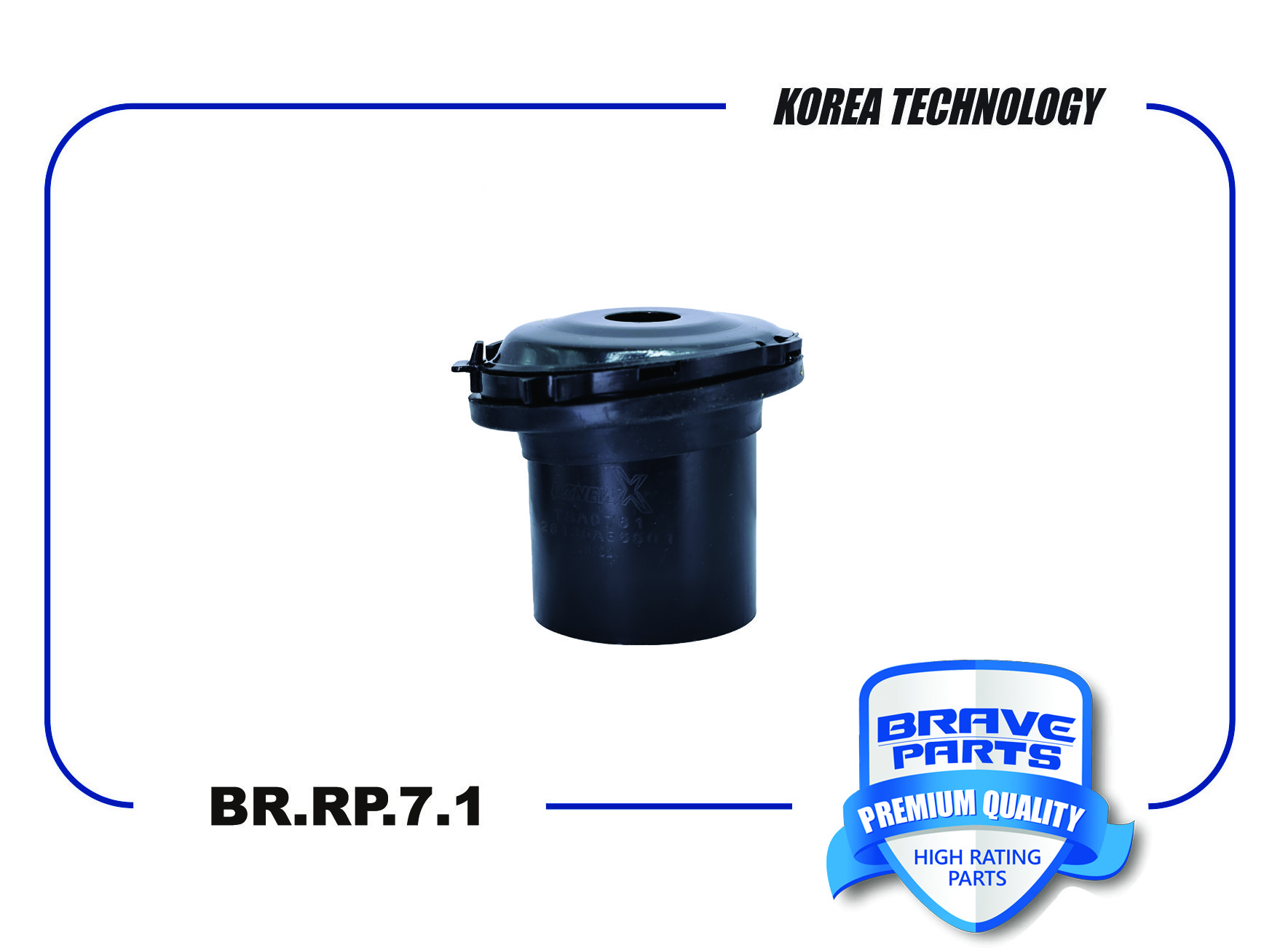 BRRP71 BRAVE Пыльник амортизатора переднего