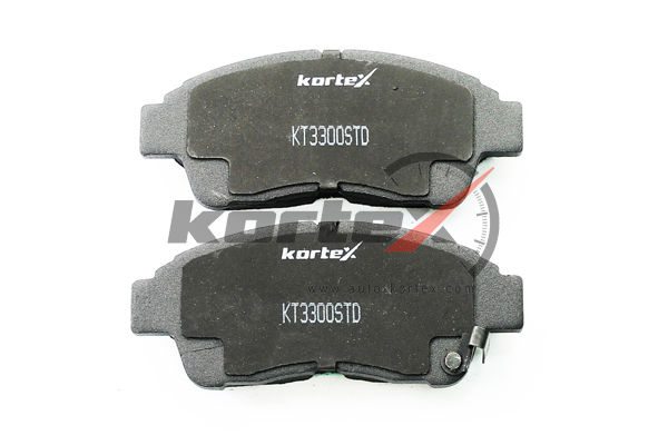 KT3300STD KORTEX Колодки торм. TOYOTA CARINA (T19) -97/COROLLA (E11) -02/RAV4 -00 перед.к-т