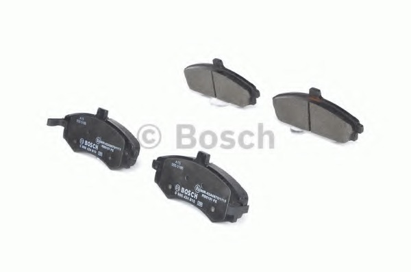 0986424810 BOSCH Комплект тормозных колодок, дисковый тормоз