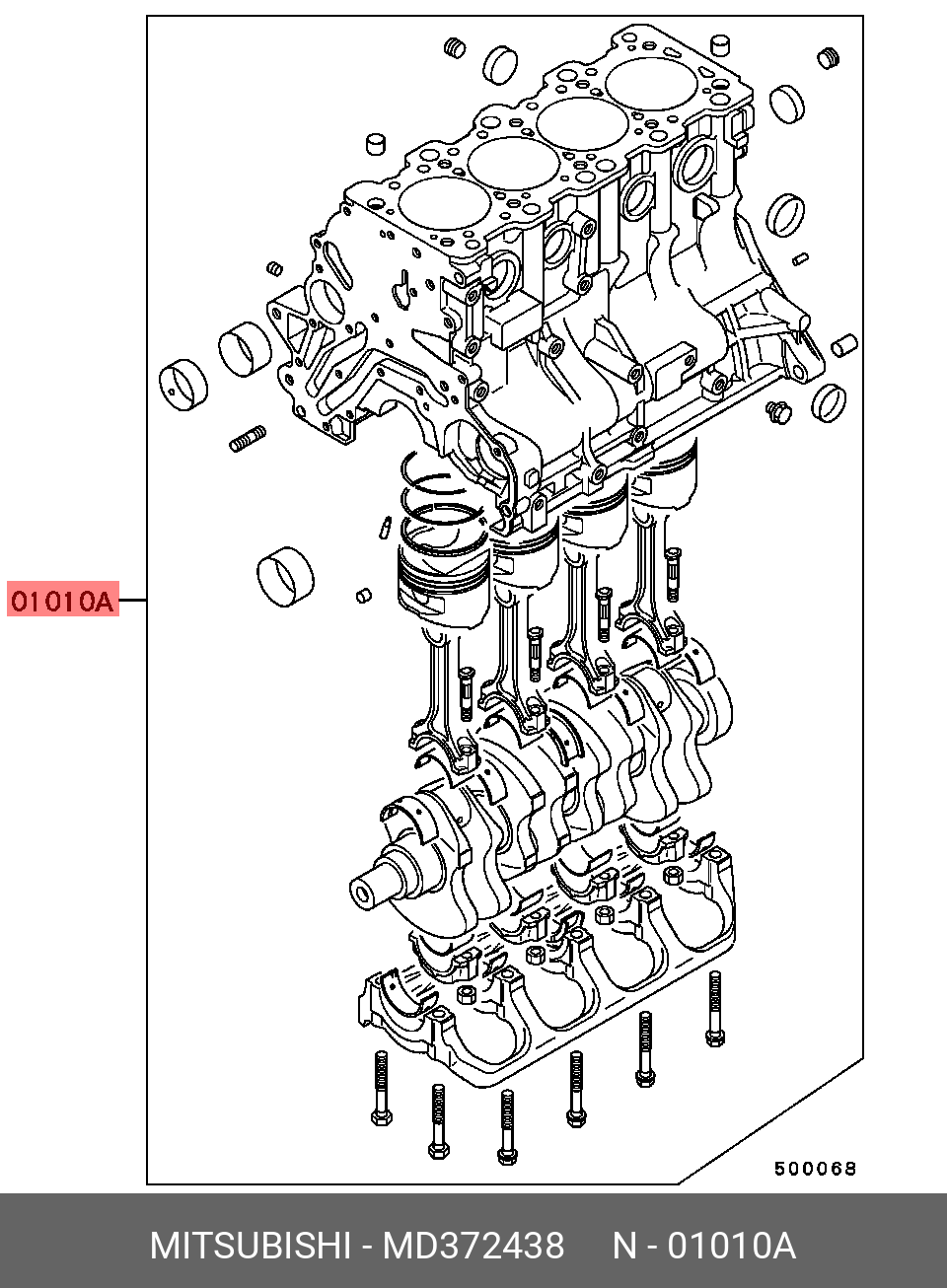 MD372438 MITSUBISHI 