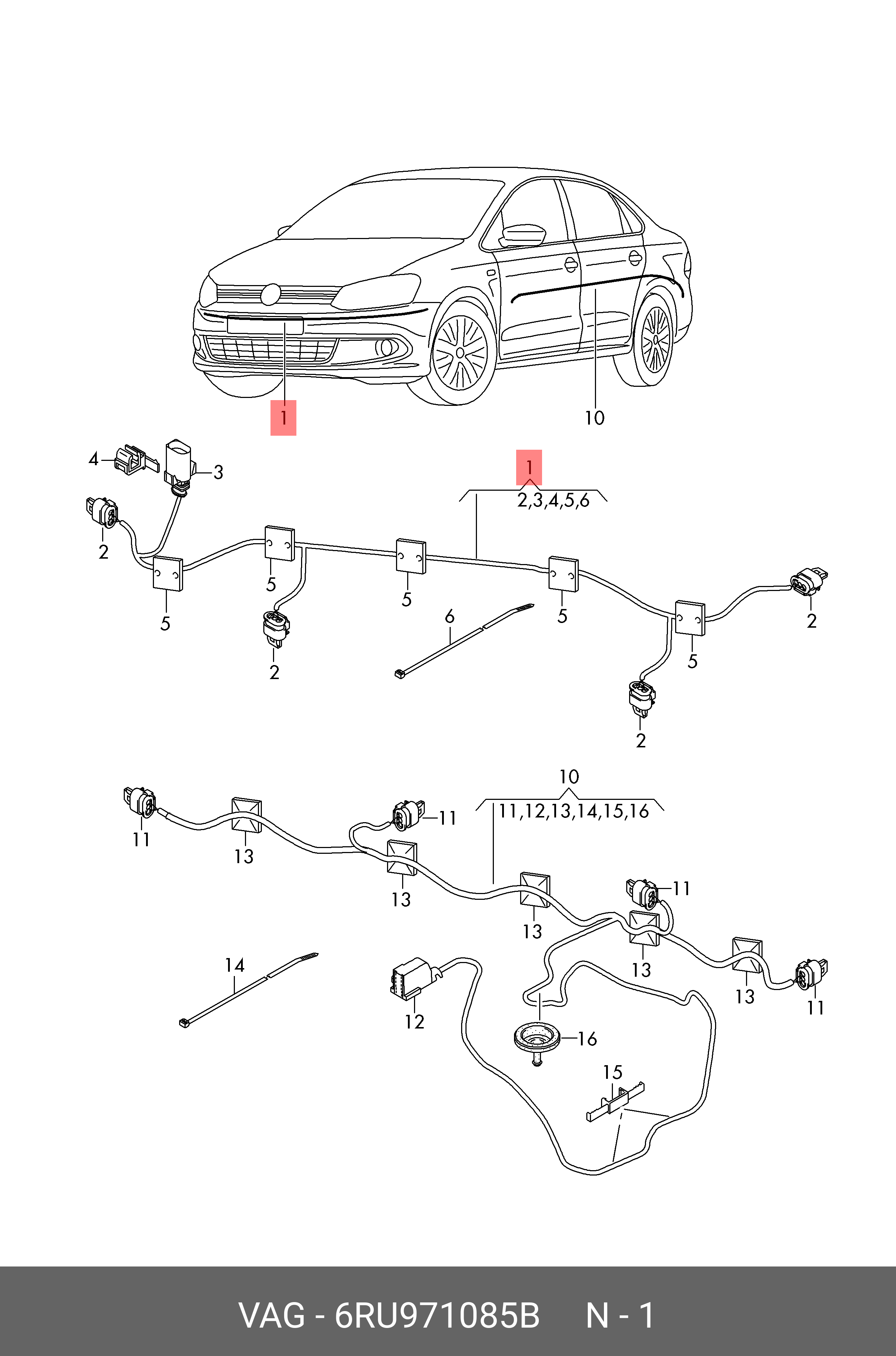 6RU971085B VAG 