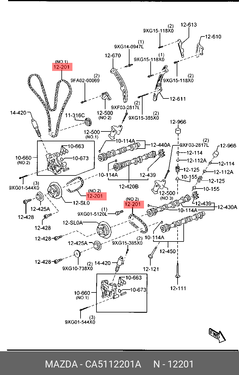 CA5112201A MAZDA 