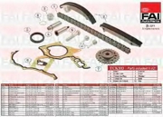TCK103 FAI Комплект ГРМ Opel Y22DTR